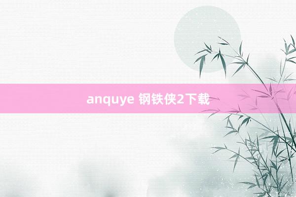 anquye 钢铁侠2下载